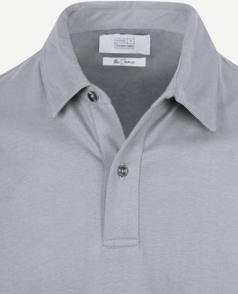 The James poloshirt grijs
