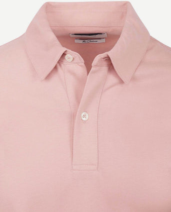The James poloshirt roze