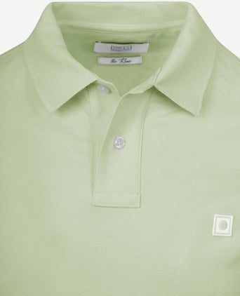 The rene poloshirt sage groen