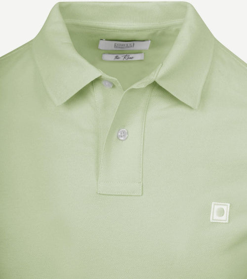 The rene poloshirt sage groen