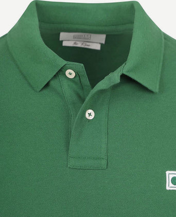 The rene poloshirt mid groen