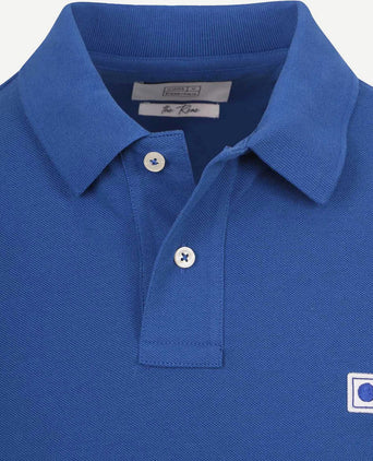 The rene poloshirt royal blauw