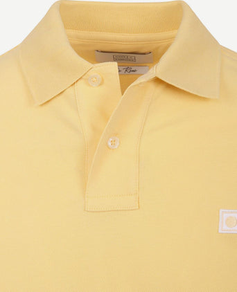 The rene poloshirt geel