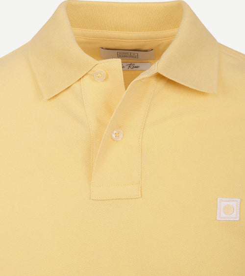 The rene poloshirt geel
