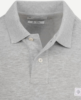 The rene poloshirt grijs