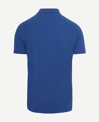 The rene poloshirt royal blauw
