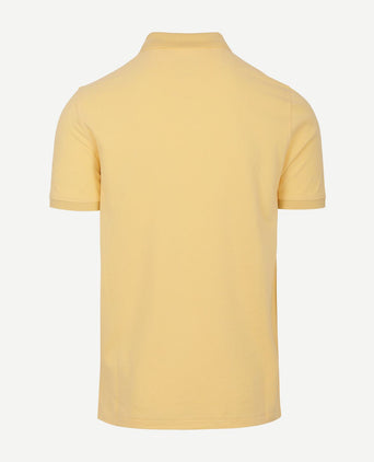 The rene poloshirt geel