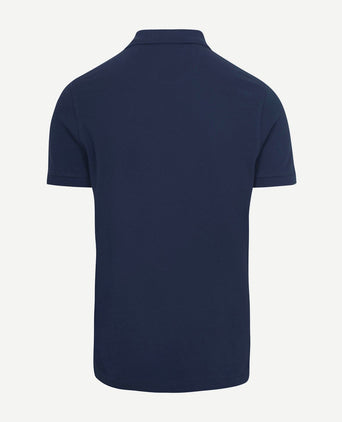 The rene poloshirt donkerblauw