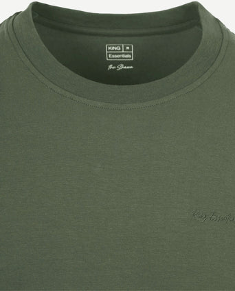 The shawn t-shirt olijfgroen
