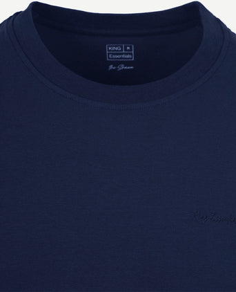 The shawn t-shirt donkerblauw