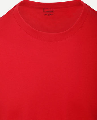 The steve t-shirt rood