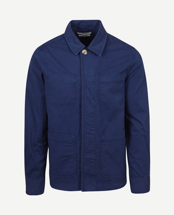 The Benjamin overshirt donkerblauw