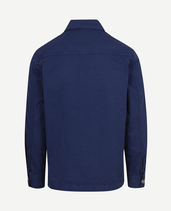 The Benjamin overshirt donkerblauw