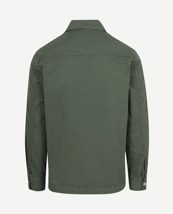 The Benjamin overshirt olijfgroen