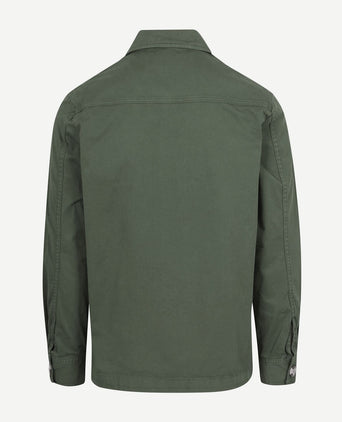 The Benjamin overshirt olijfgroen