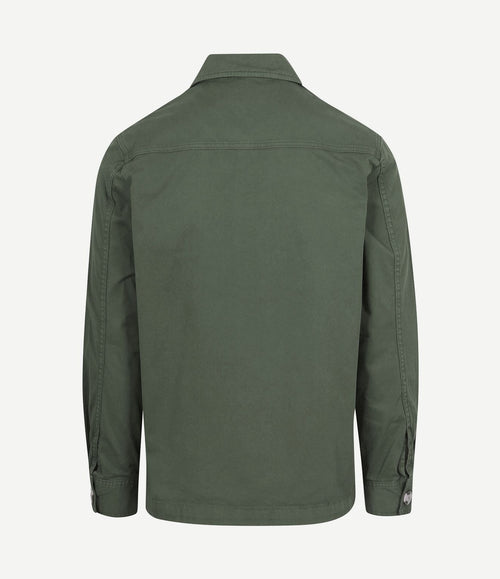 The Benjamin overshirt olijfgroen