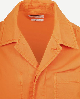 King essentials the Benjamin overshirt oranje | Regular-fit