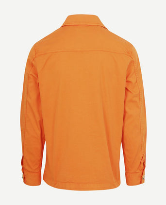 King essentials the Benjamin overshirt oranje | Regular-fit