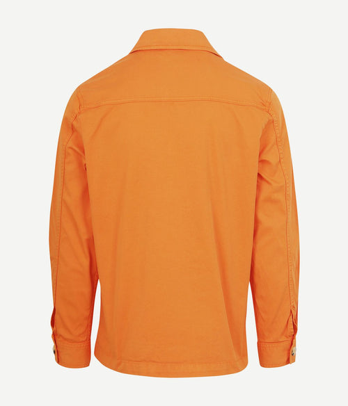 King essentials the Benjamin overshirt oranje | Regular-fit
