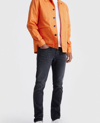 King essentials the Benjamin overshirt oranje | Regular-fit