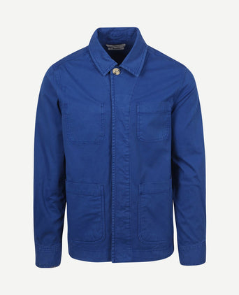 The Benjamin overshirt royal blauw