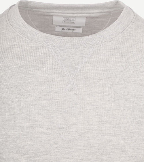 King essentials the george sweater grijs | Regular-fit