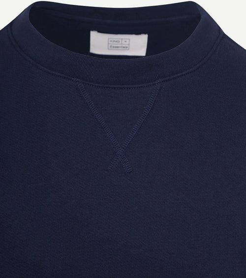 King essentials the george sweater donkerblauw | Regular-fit
