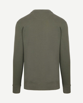 The george sweater olijfgroen