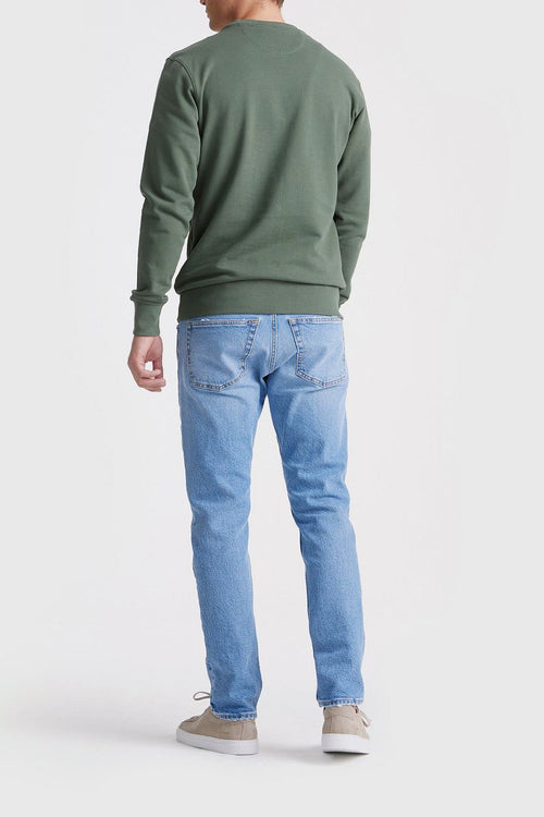 King essentials the george sweater olijfgroen | Regular-fit