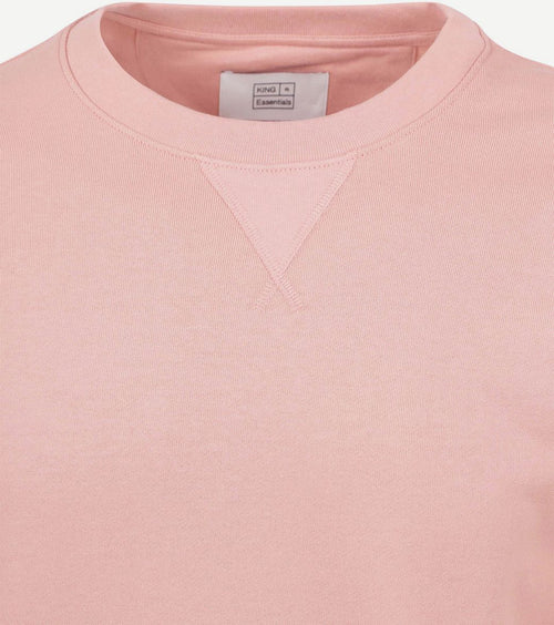 King essentials the george sweater roze | Regular-fit