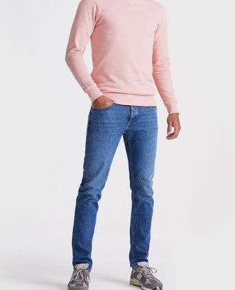 King essentials the george sweater roze | Regular-fit