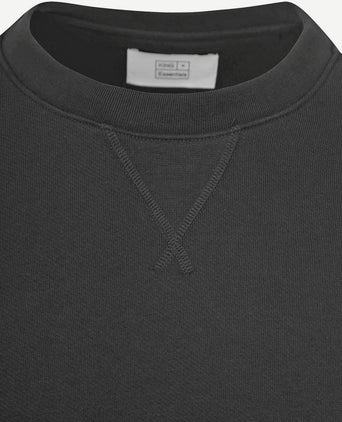 King essentials the george sweater zwart | Regular-fit