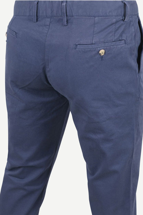 King essentials the harry chino mid blauw | Regular-fit