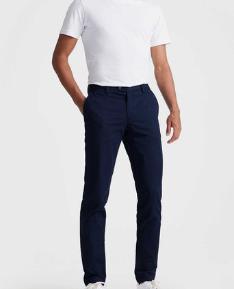 King essentials the harry chino donkerblauw | Regular-fit