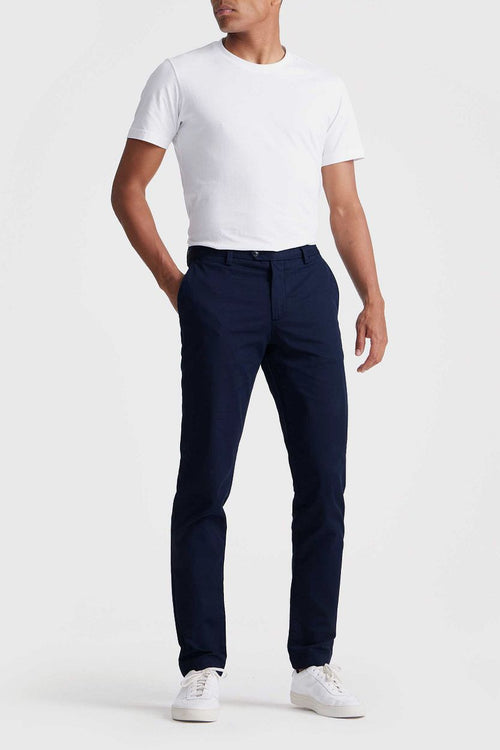 King essentials the harry chino donkerblauw | Regular-fit