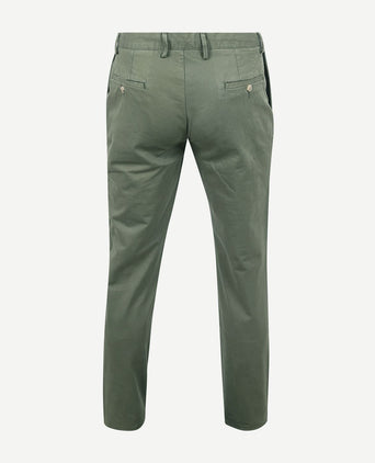 King essentials the harry chino olijfgroen | Regular-fit