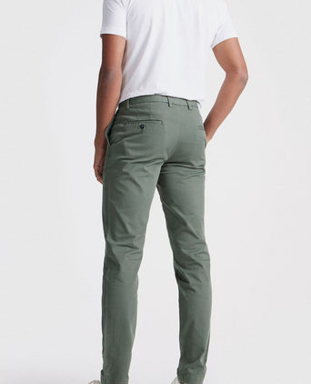 King essentials the harry chino olijfgroen | Regular-fit
