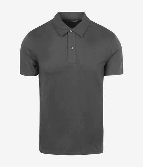 King essentials the James poloshirt antraciet