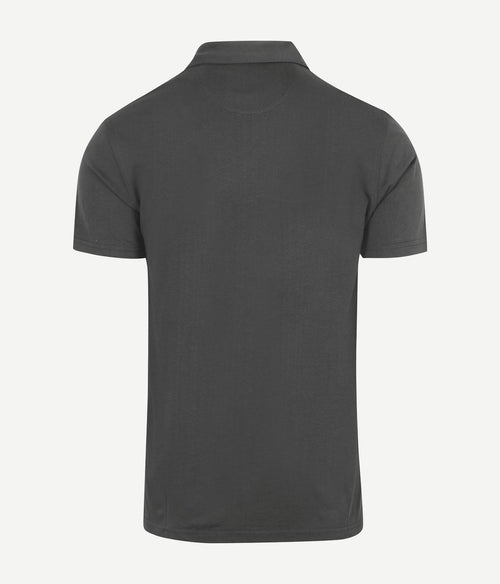 King essentials the James poloshirt antraciet