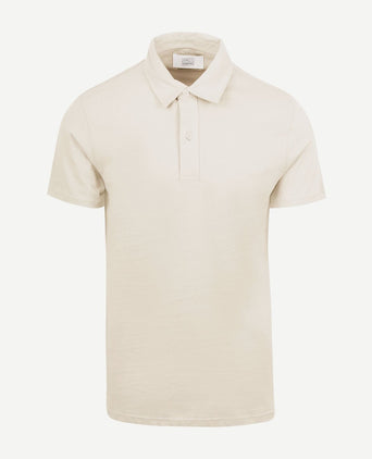 King essentials the James poloshirt ecru