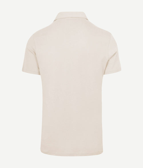 King essentials the James poloshirt ecru