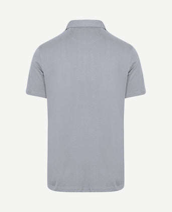 The James poloshirt grijs