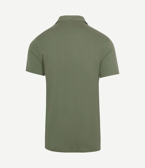 The James poloshirt groen