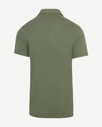 The James poloshirt groen