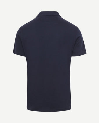 The James poloshirt donkerblauw