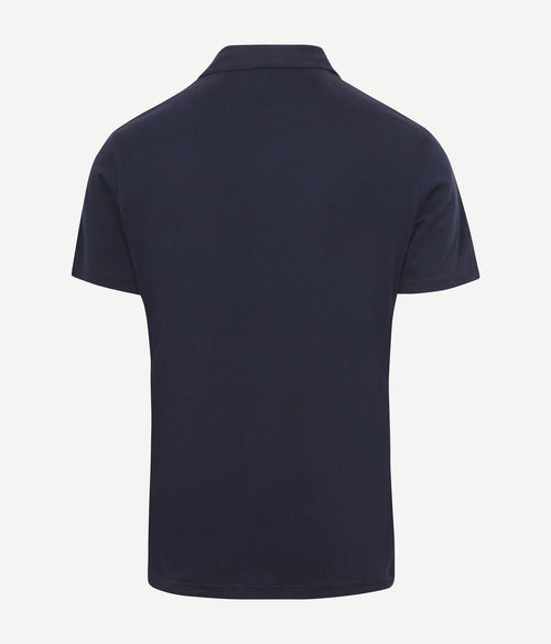 King essentials the James poloshirt donkerblauw