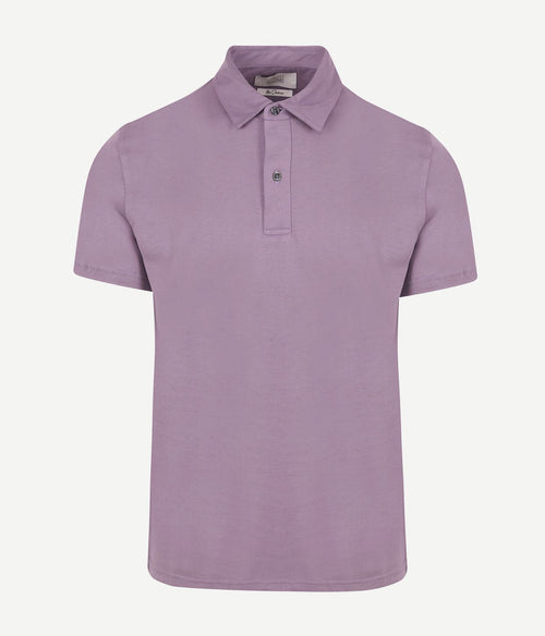 King essentials the James poloshirt paars