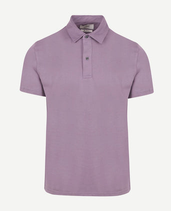 The James poloshirt paars