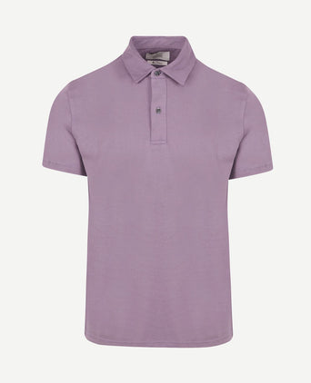 The James poloshirt paars