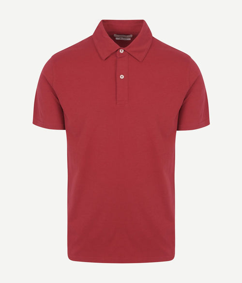King essentials the James poloshirt rood